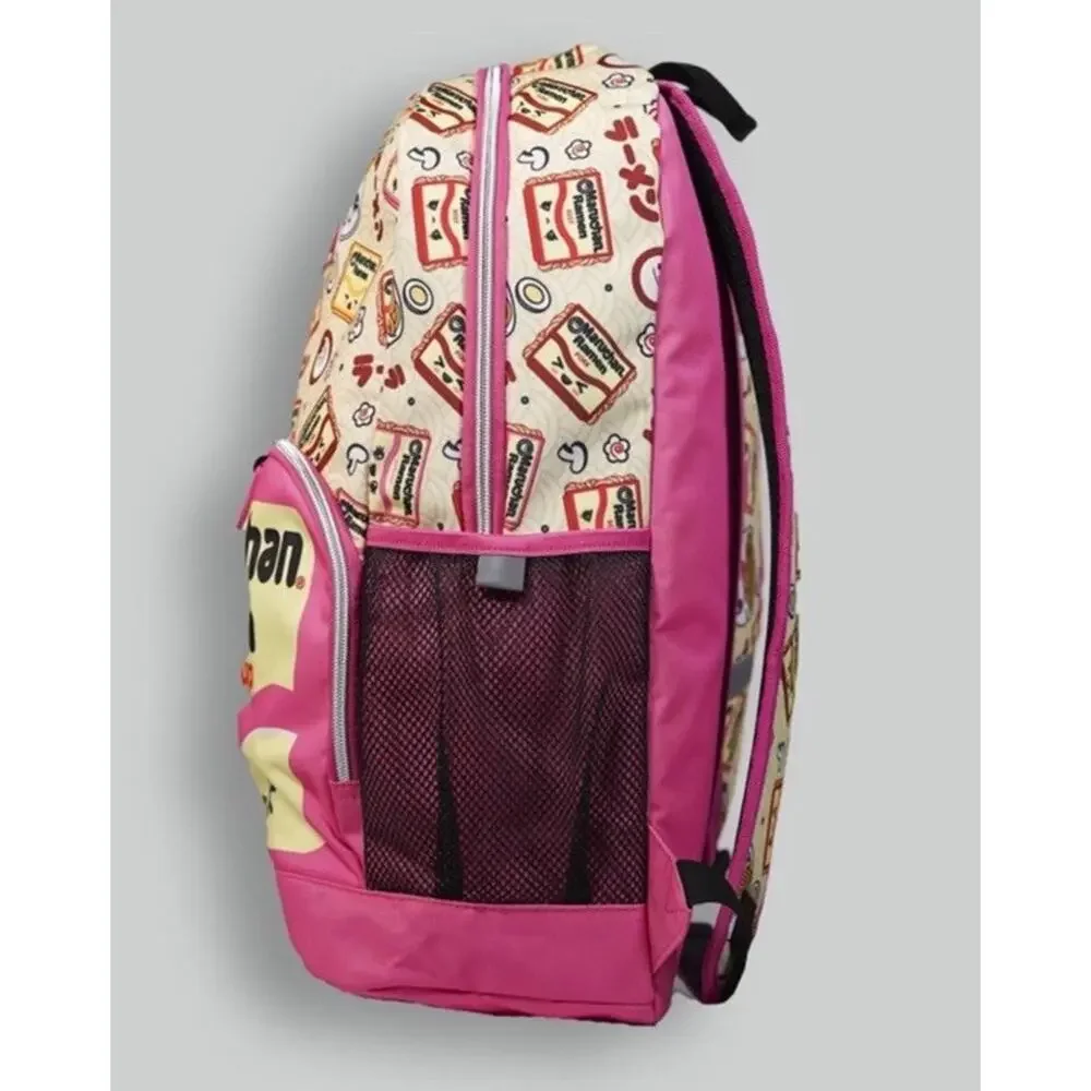 Maruchan Ramen Noodle Soup Backpack Pink Girls 18